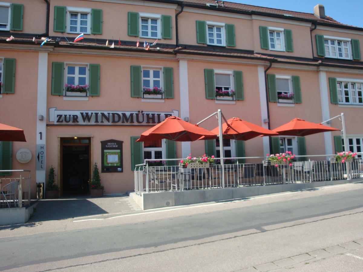 Hotel Restaurant zur Windmühle Ansbach Exterior foto